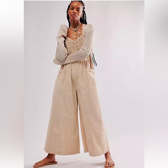 Free People Forever & Always Jumpsuit Size Med NWT